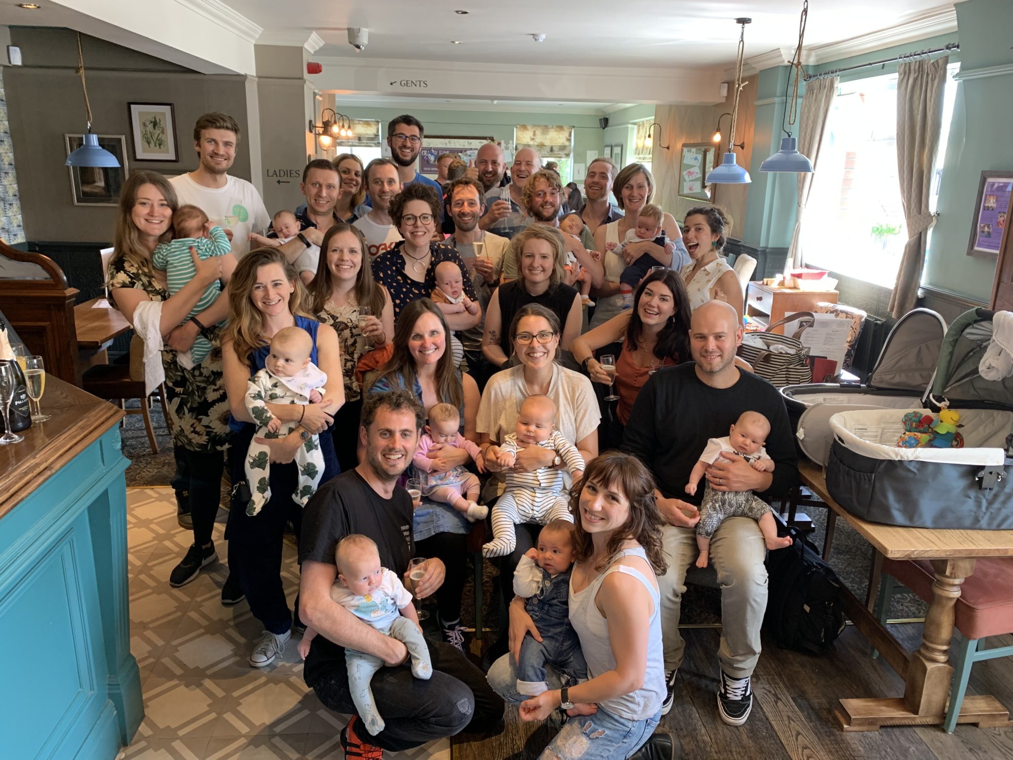 New Life antenatal class reunion